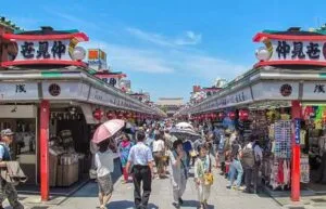 仲见世商店街 Nakamise-dori Street