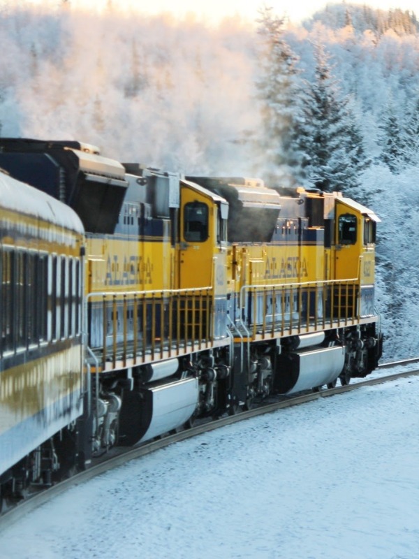 Alaska Train 阿拉斯加极光列车