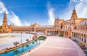 西葡详情图-塞维利亚西班牙广场