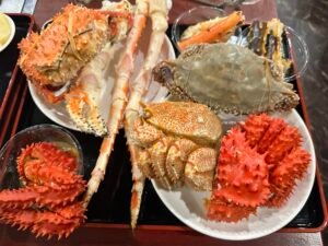 北海道旅游 难陀自助餐 螃蟹