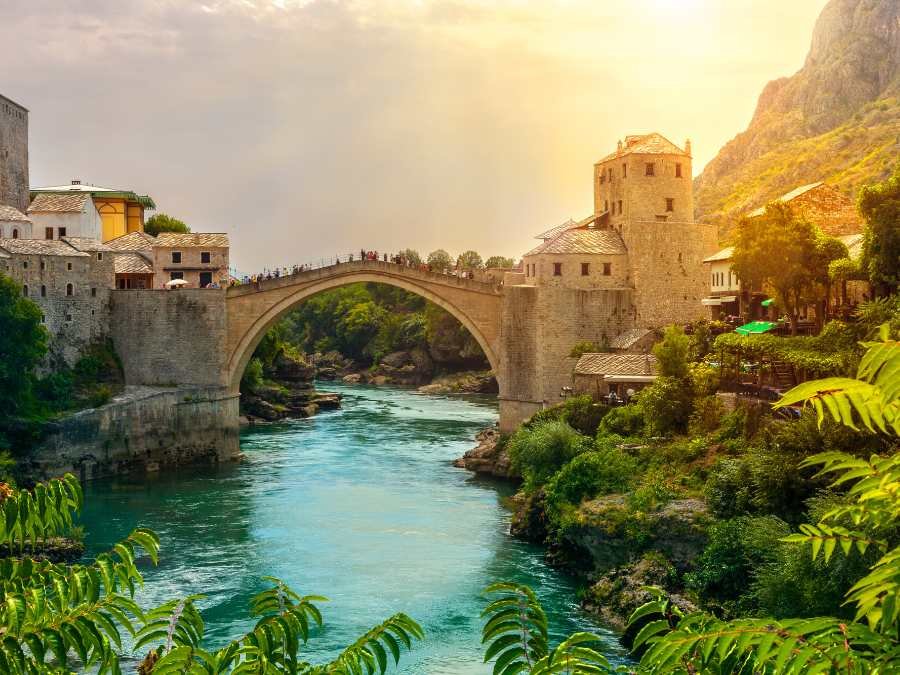 Mostar The Old Bridge 莫斯塔尔古桥